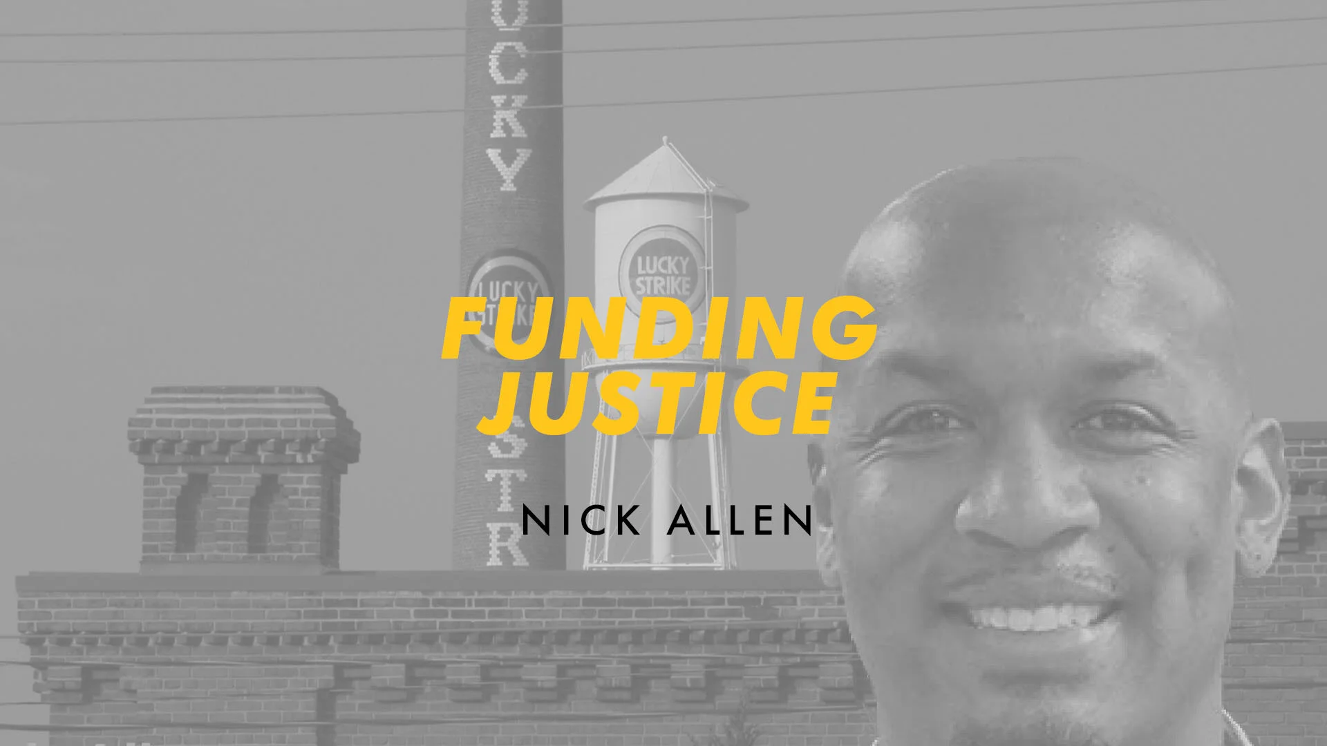 Funding Justice: Nick Allen