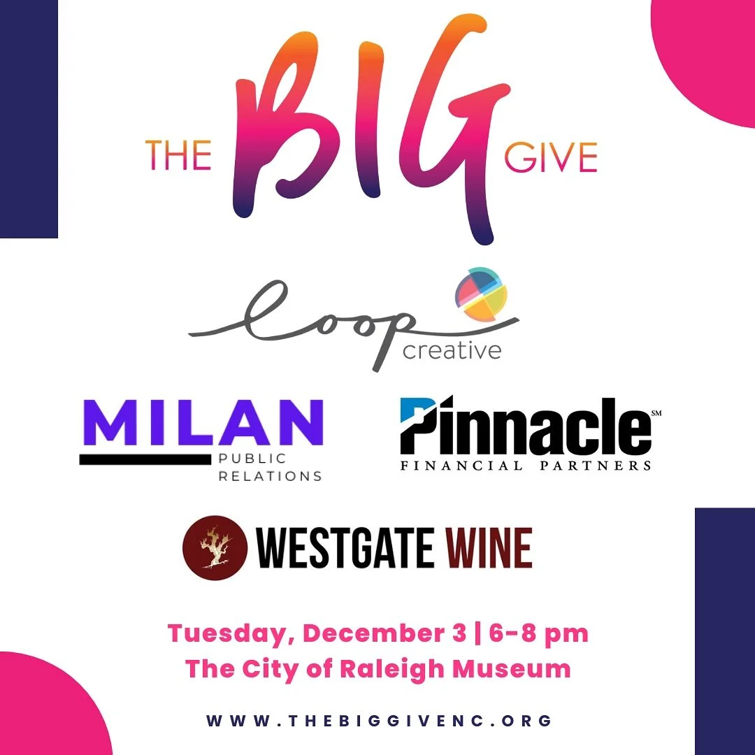 Just 1️⃣ week until the 7th annual The BIG GIVE! We&rsquo;re thrilled to celebrate some truly incredible local nonprofits, and we couldn&rsquo;t do it without the support of our amazing top sponsors.

A huge thank you to Loop Creative, Milan Public R