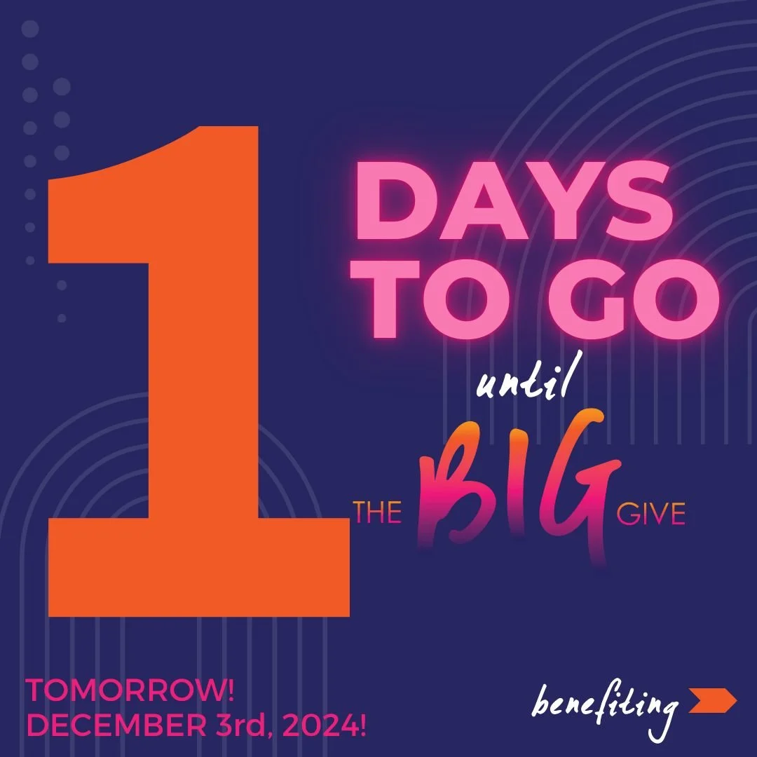 We&rsquo;re just ONE day away from #TheBigGive! 🎁

✨ Join us for:
&bull; Incredible raffle prizes: NC State basketball tickets, a Southern Pines getaway, and more
&bull; EXCLUSIVE Big Give pint and wine glasses
&bull; A celebration of 9 nonprofits m
