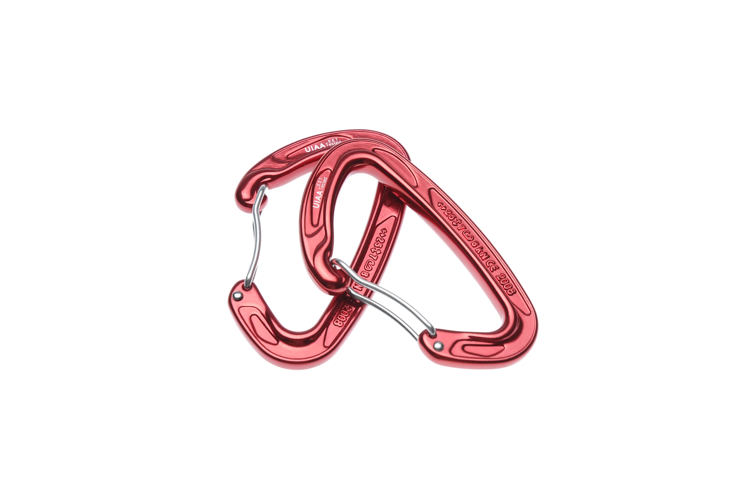 Red Carabiner Set
