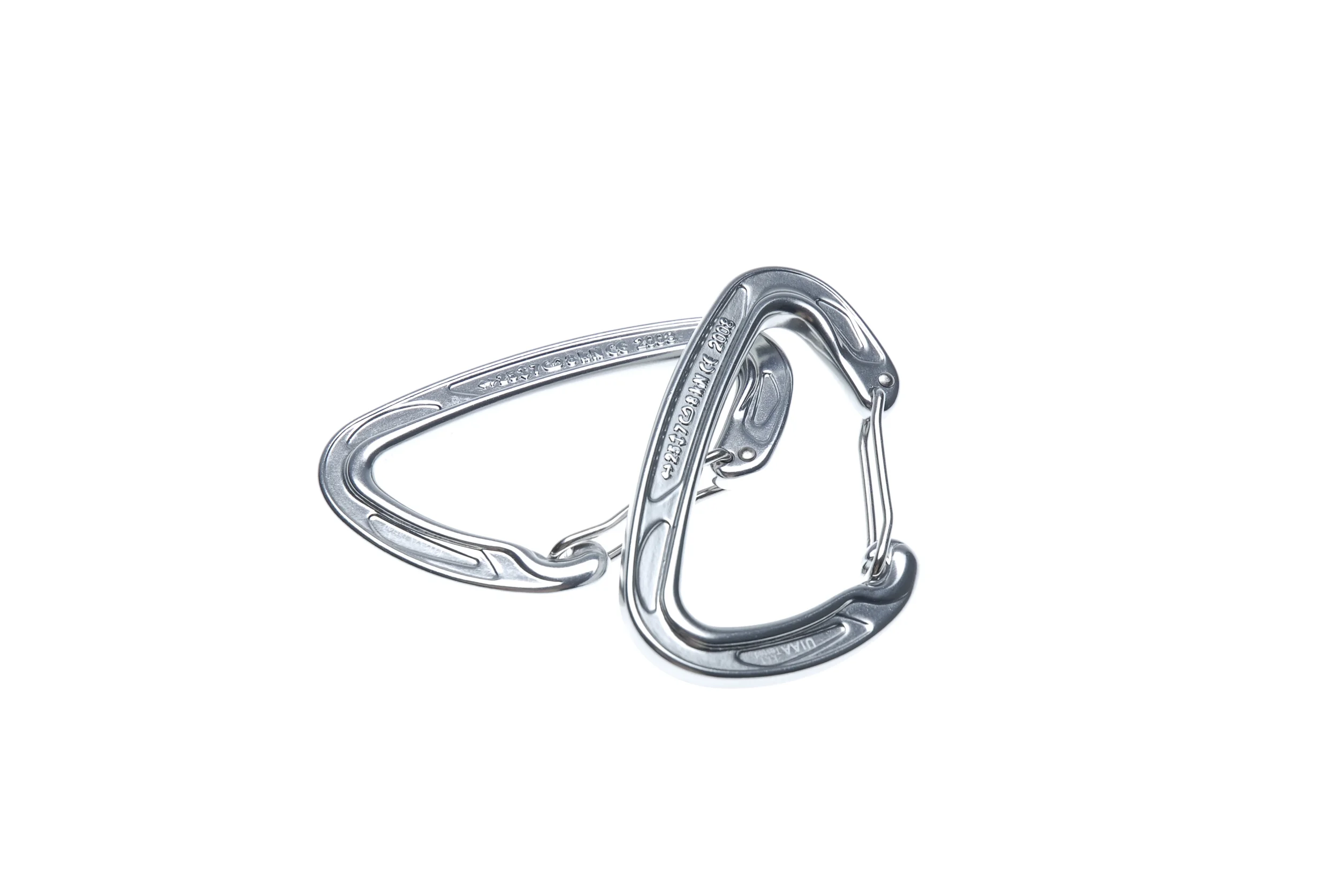 Silver Carabiner Set