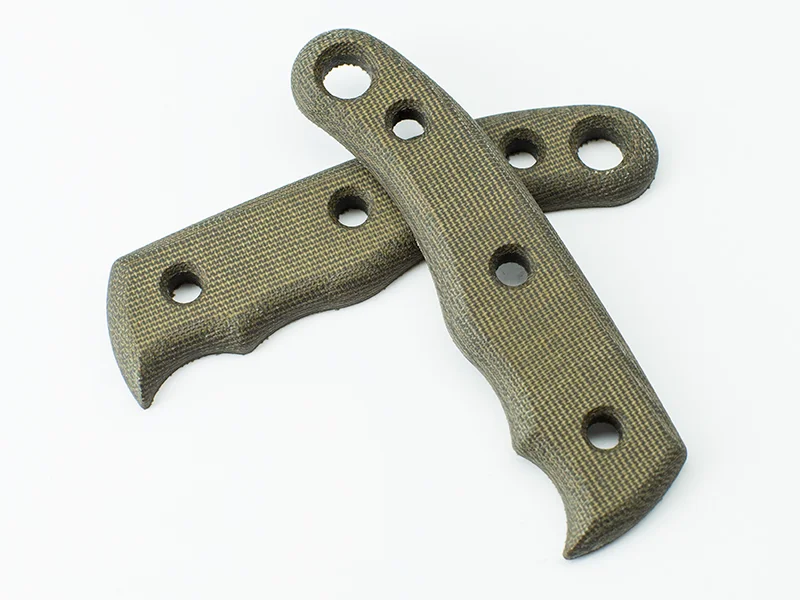 Cholera OD Canvas Micarta Handles