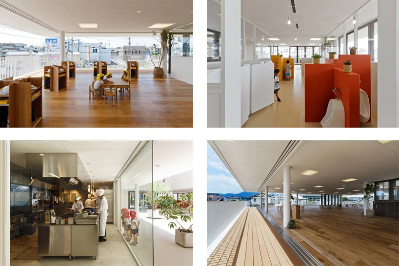 D1 Kindergarten. Photos courtesy of HIBINOSEKKEI+Youji no shiro