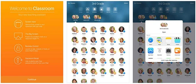 IOS Classroom Managament by AltSchool. Photo via altschool.com.
