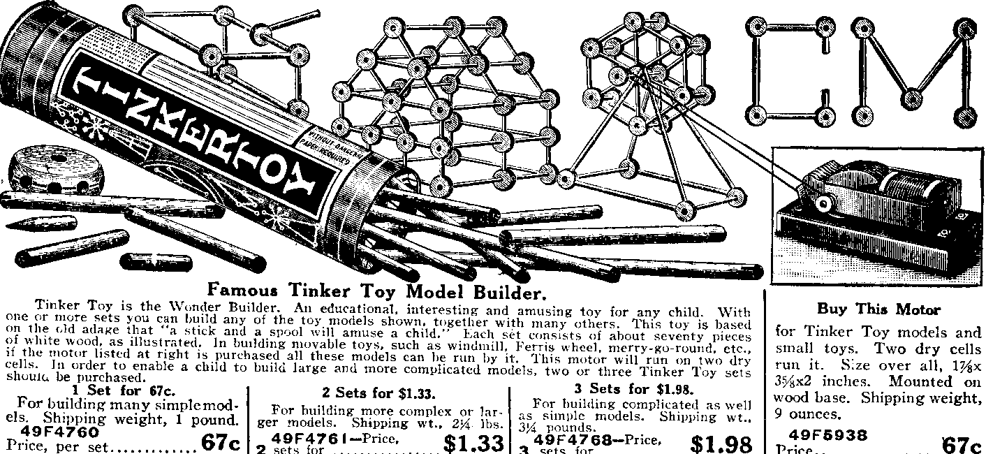 Tinkertoy Model Builder. Image via uh.edu.