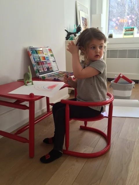 Anna desk and chair by Karin Mobring. Photo courtesy kinder MODERN.