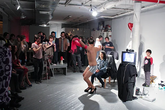 HELLO MY NAME IS ANDREA FRASER 2012 Grace Exhibition Space. NYC. USA .