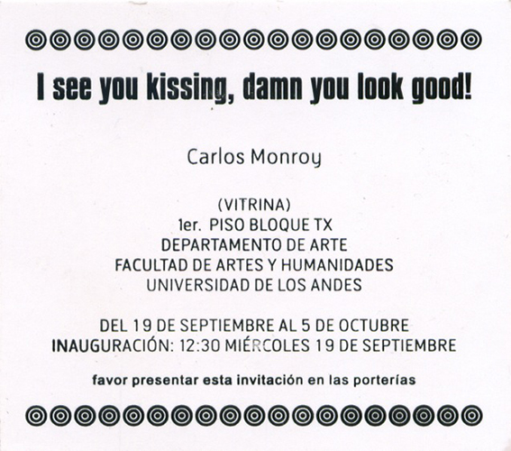 Invitación I see you kissing.jpg