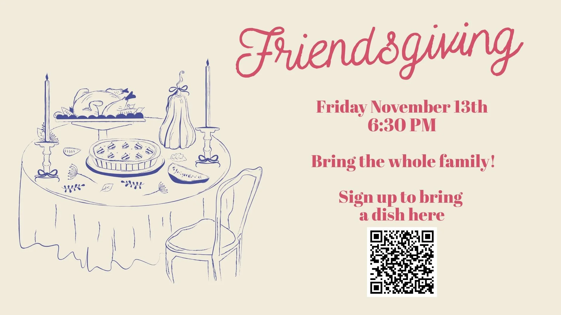 Friendsgiving Potluck!
