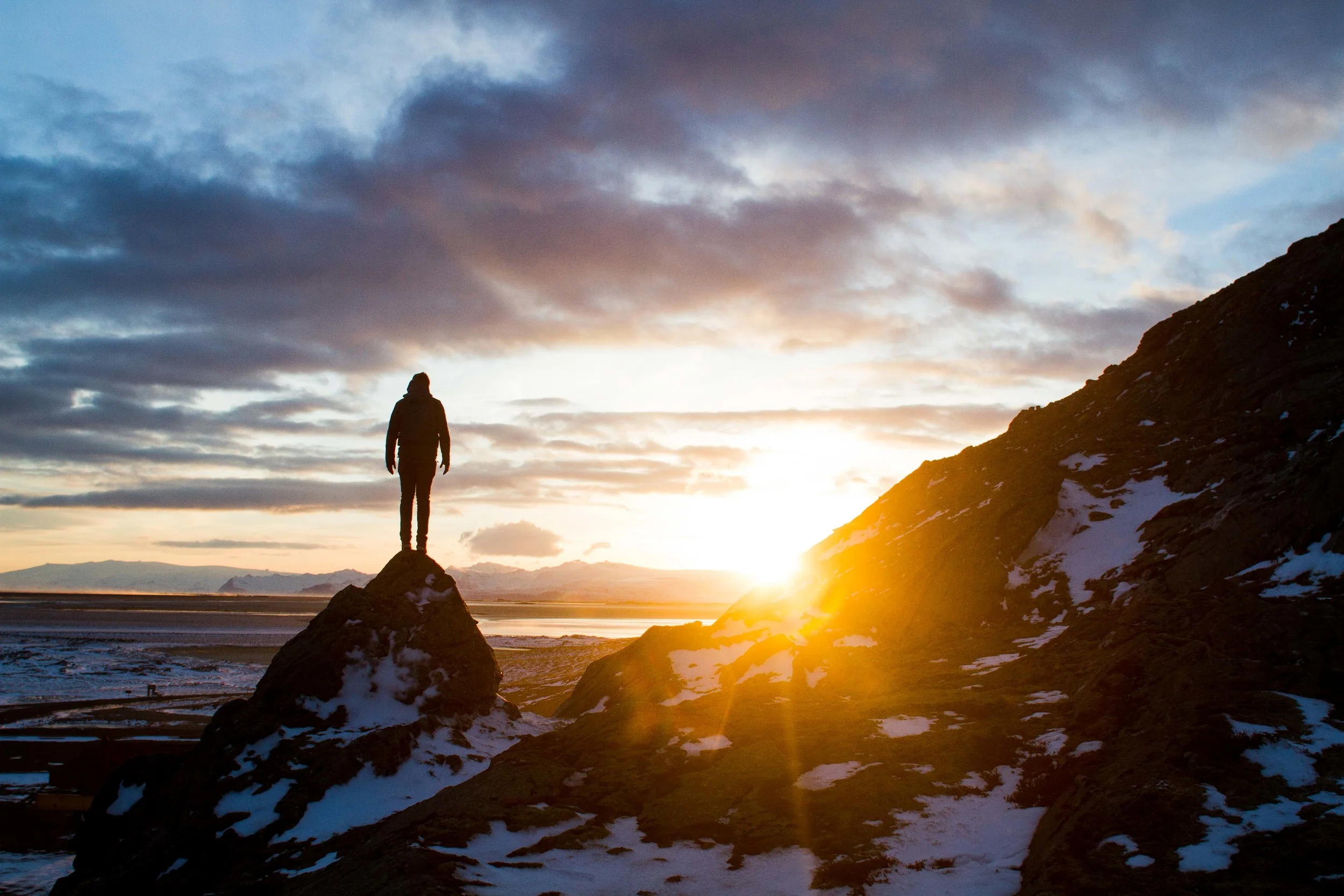 Sunset at the Vestrahorn 