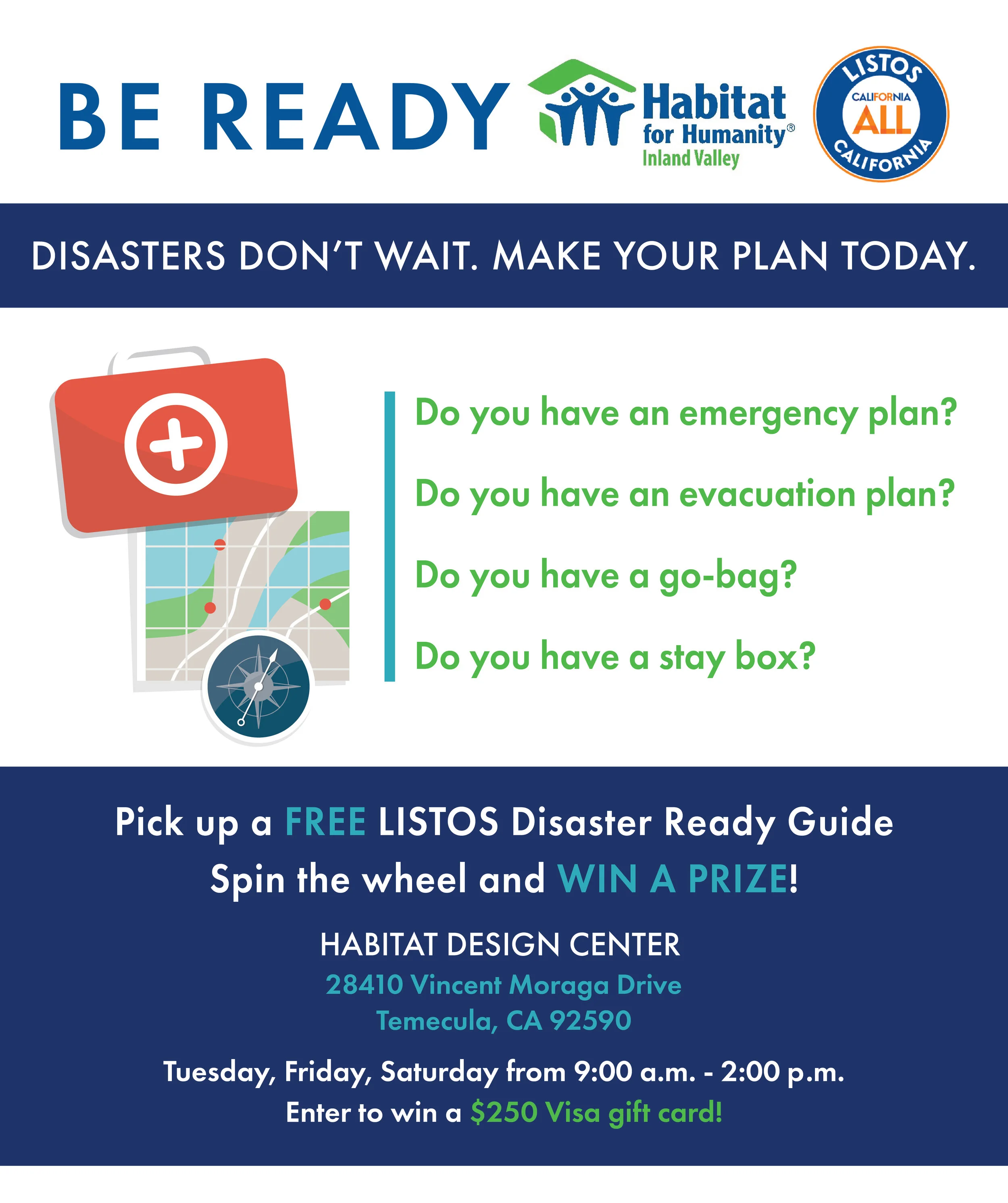 LISTOS Disaster Ready Guide — HABITAT FOR HUMANITY INLAND VALLEY