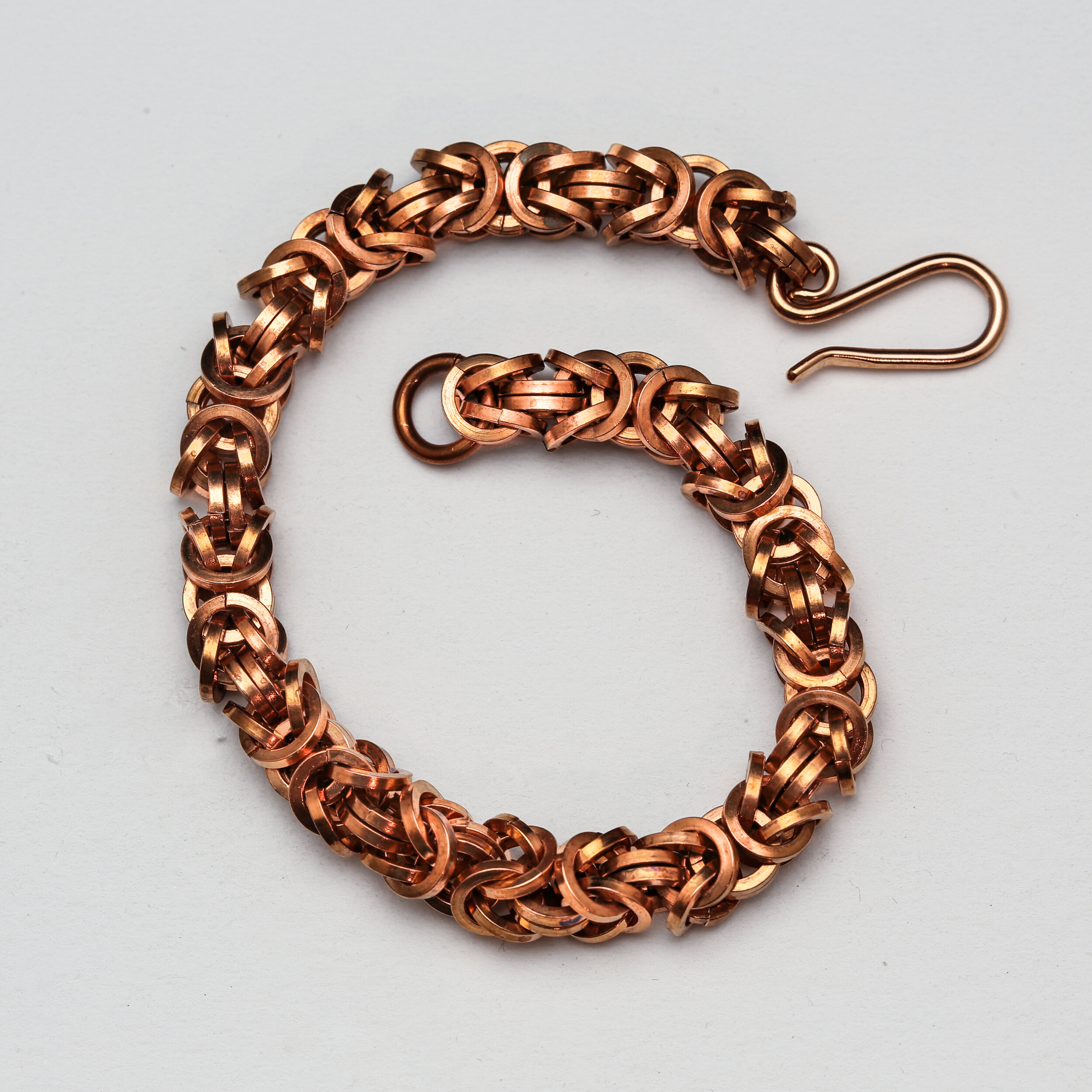 Braided Copper, Silver & Brass Cuff Bracelet Mixed Metals – Estate Beads &  Jewelry