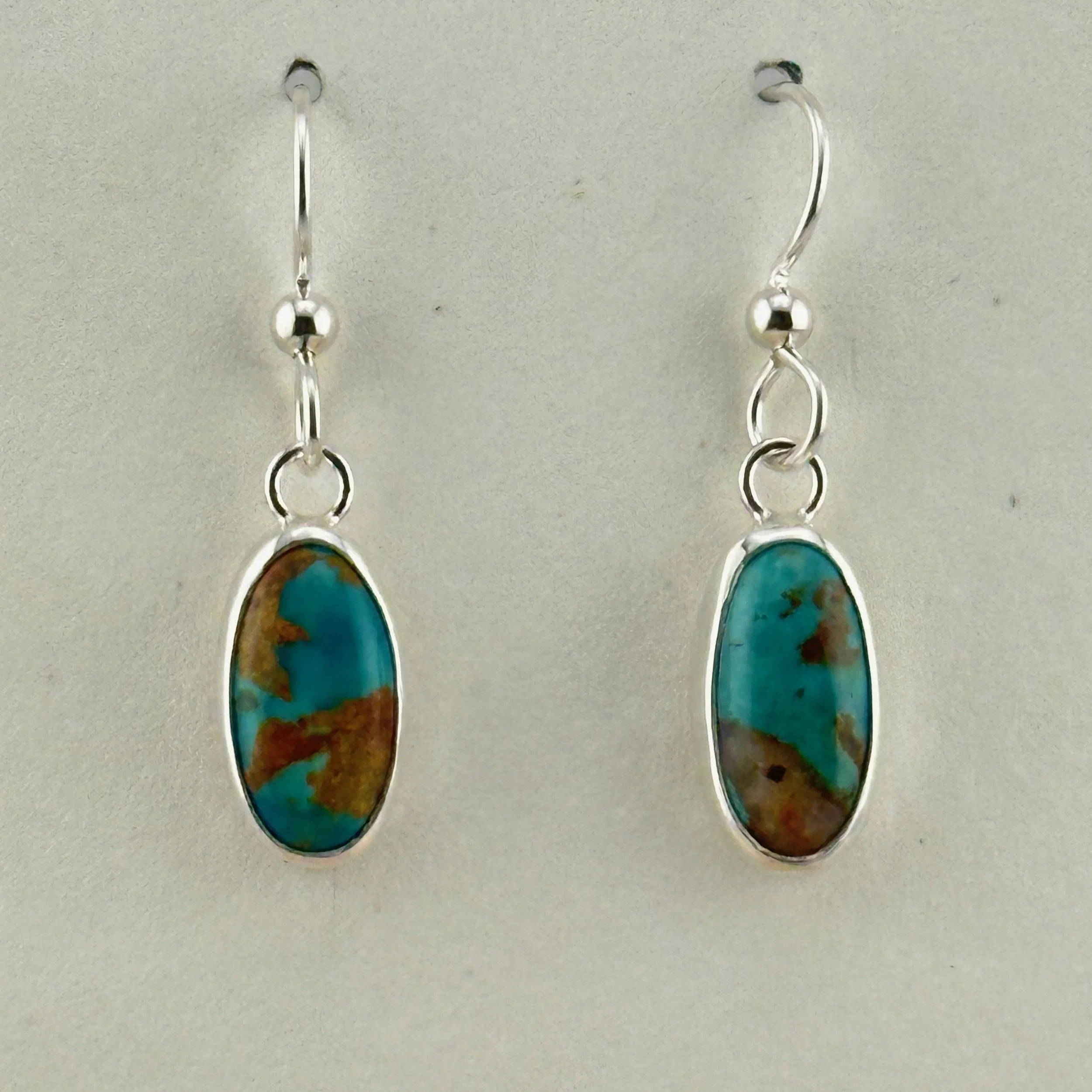 Kingman Turquoise Drop Earrings