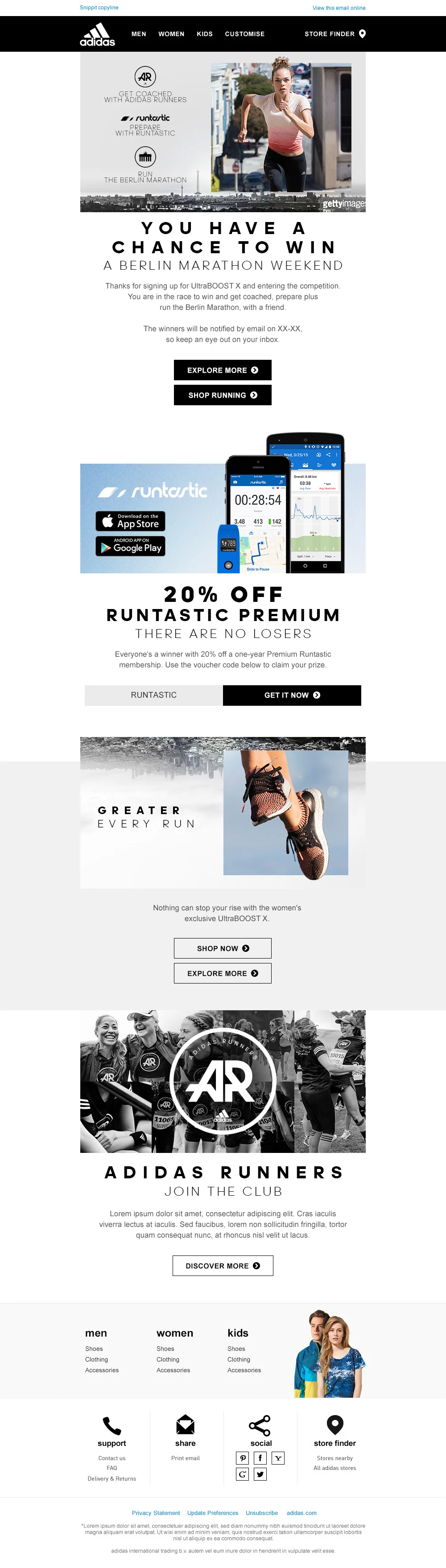 confirmation email after signing up