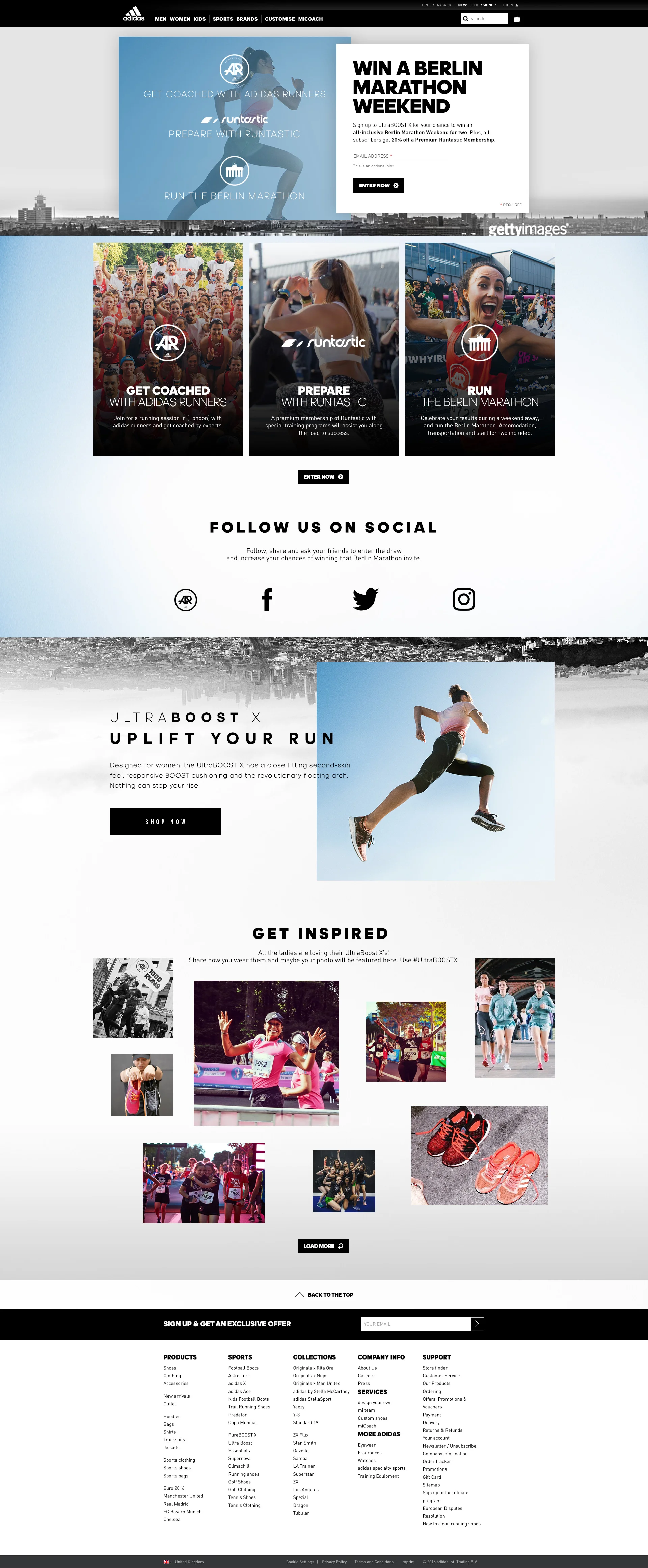 website campaign - desktop