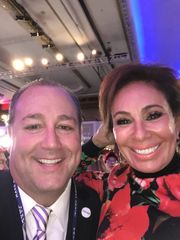 Tim Breaux and Judge Jeanine Pirro (Photo: Tim and Monique Breaux)