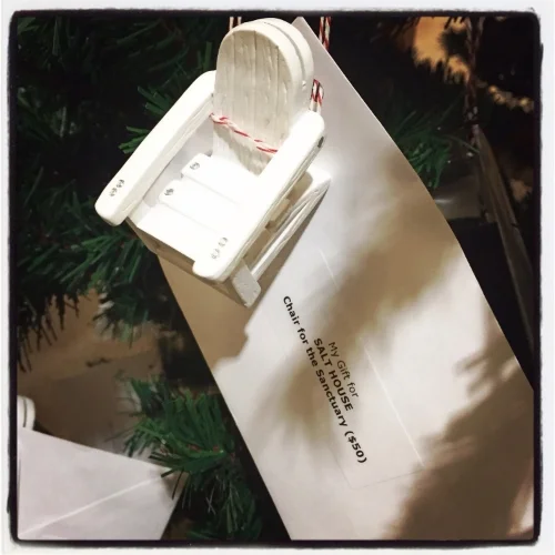 Gifts on the Salt House Tree at HSLC