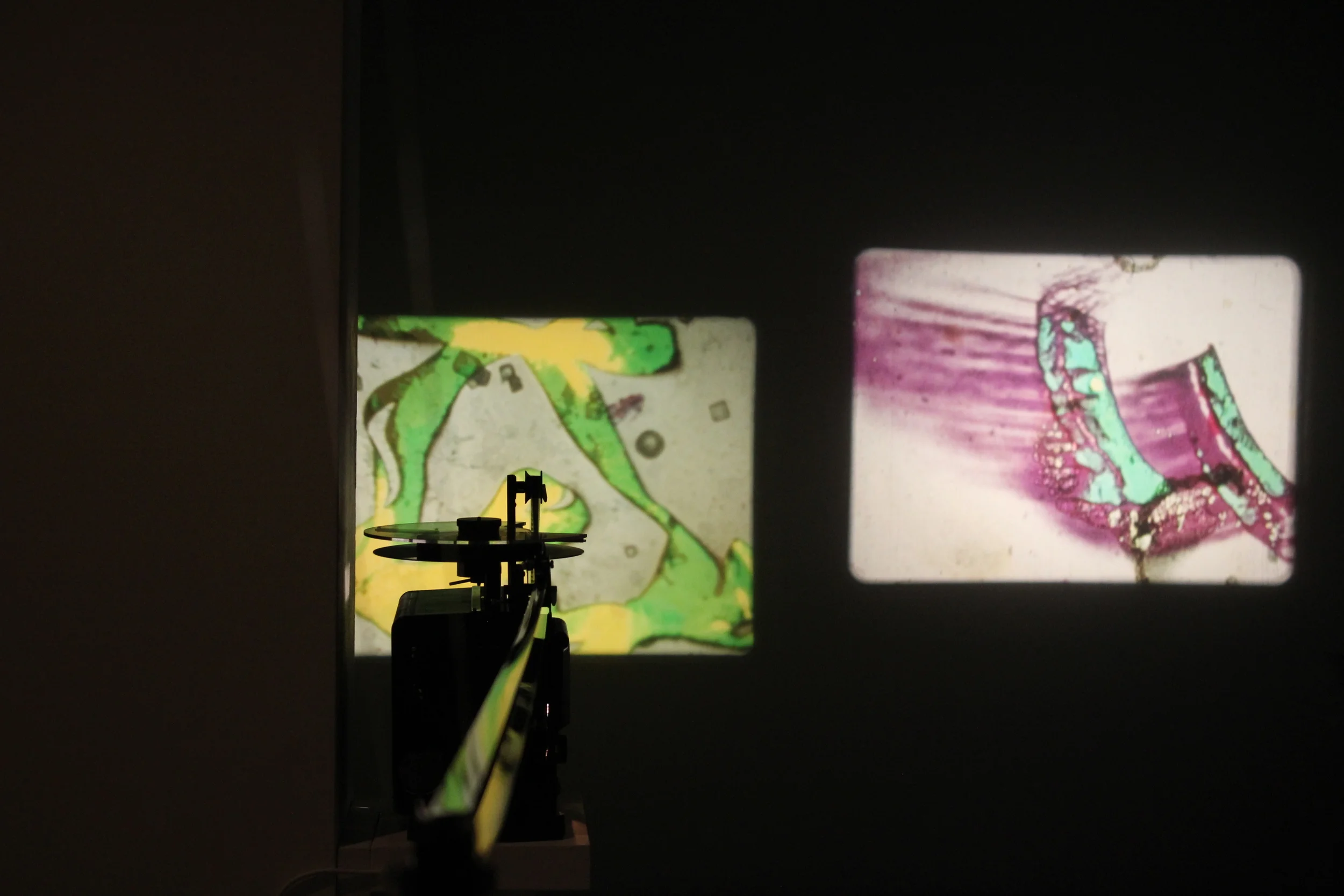   Treatment  16mm film double projection 