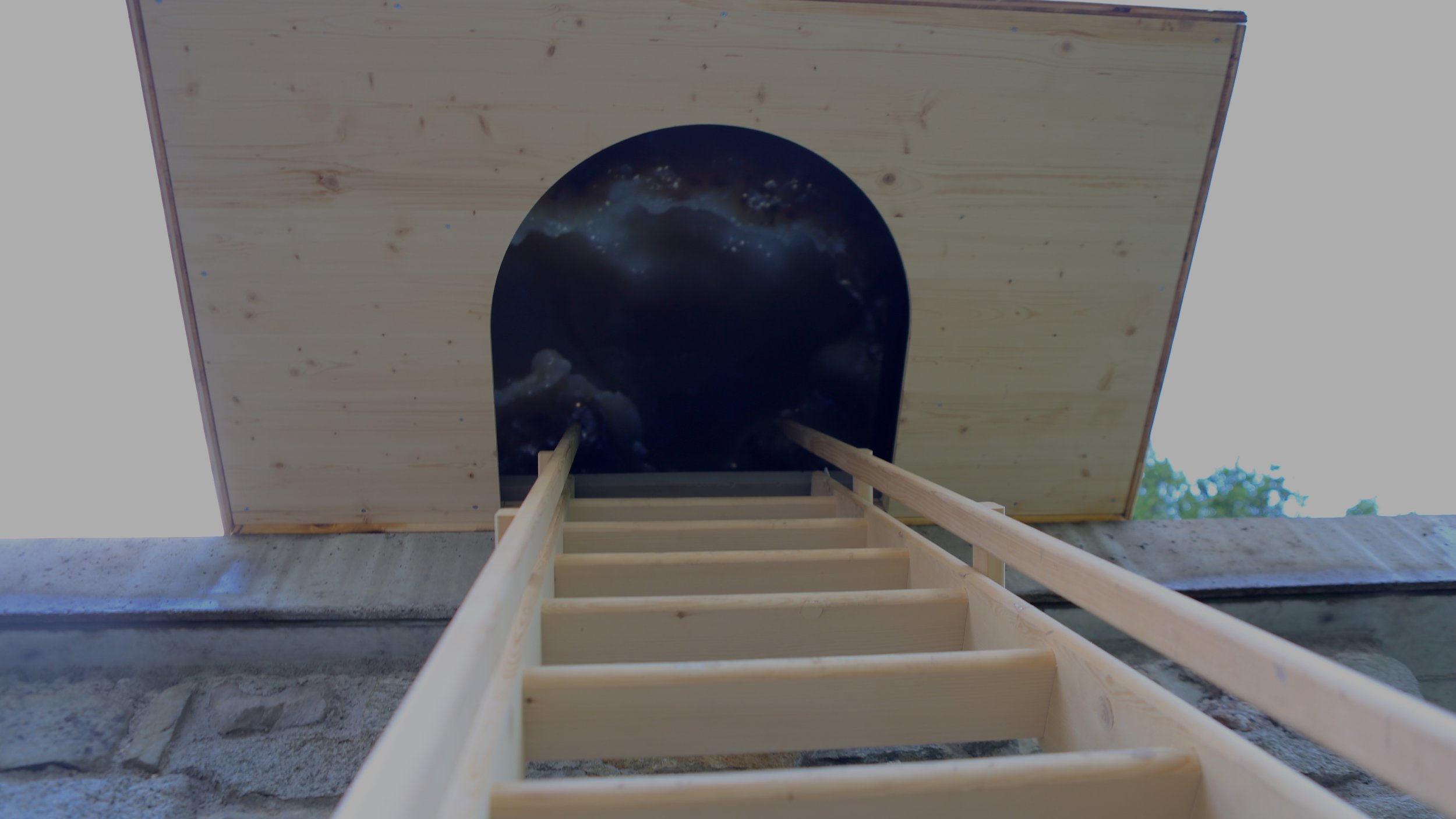 As Above 16mm film expanded installation