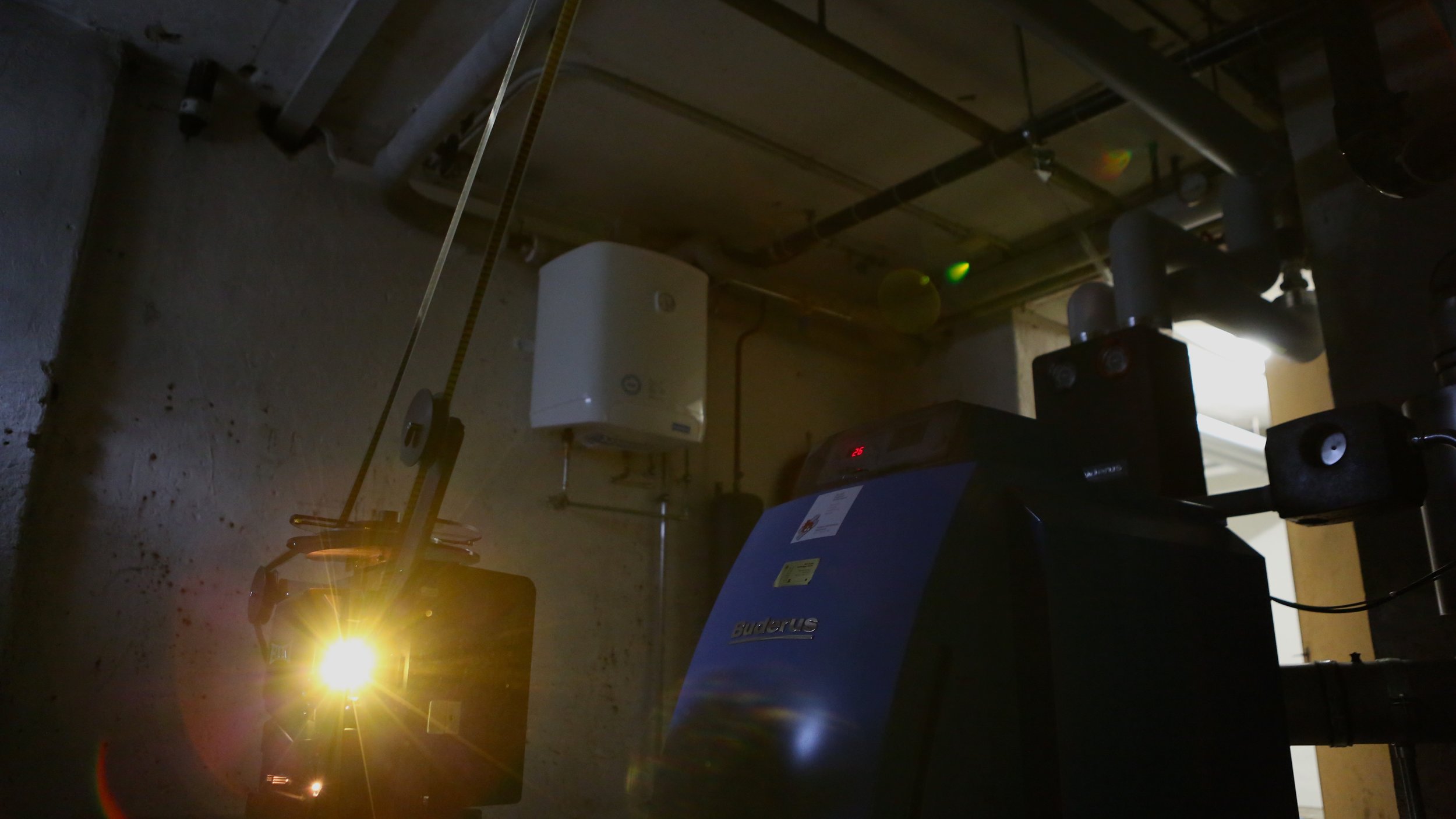 So Below 16mm film expanded installation