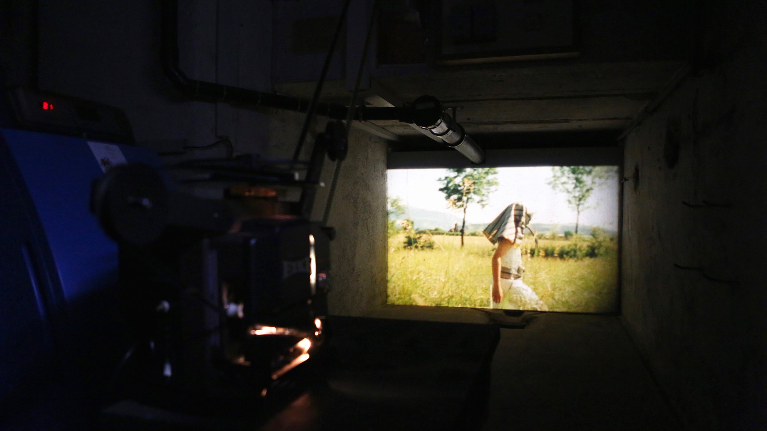 So Below 16mm film expanded installation