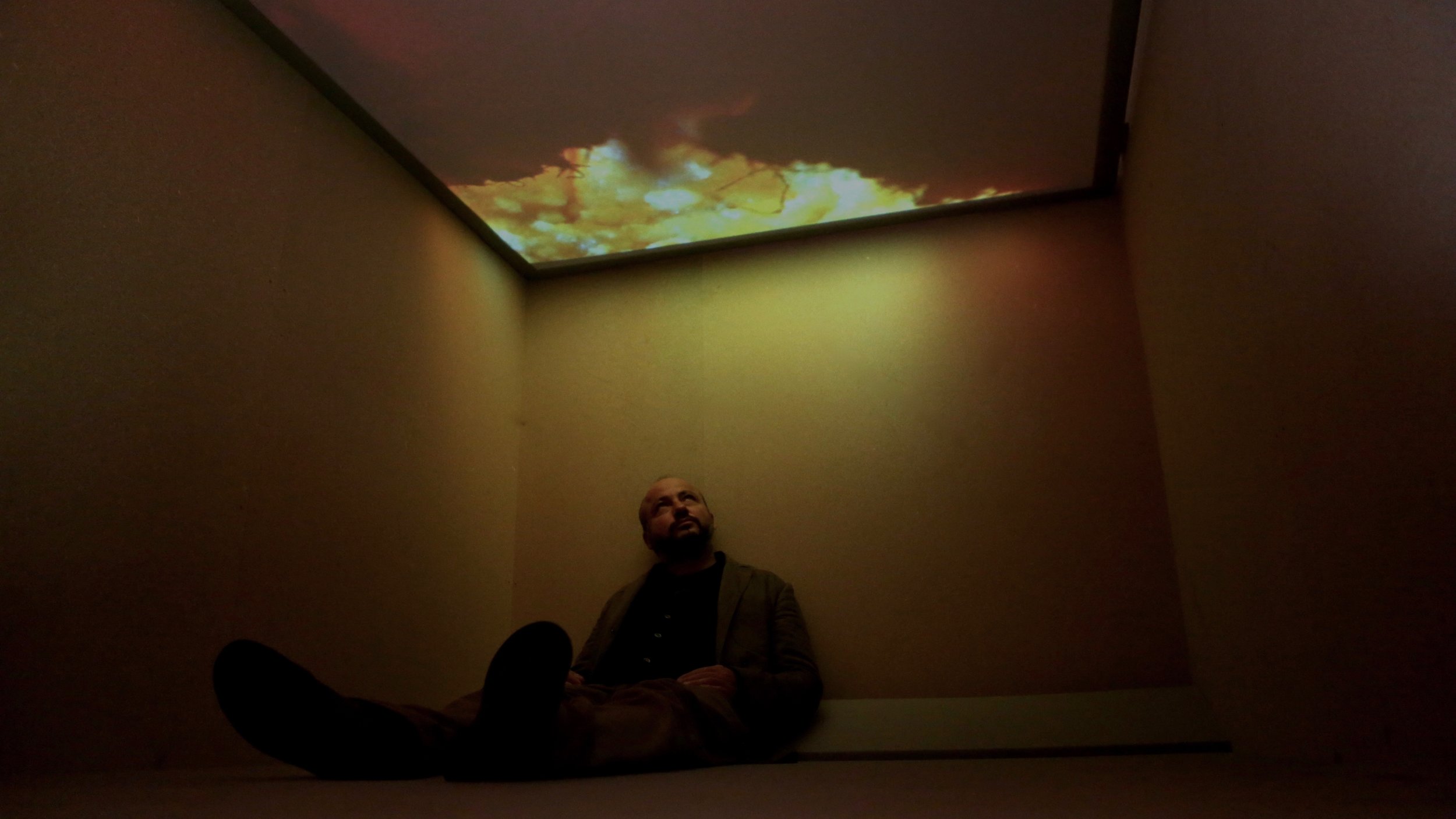 As Above 16mm film expanded installation