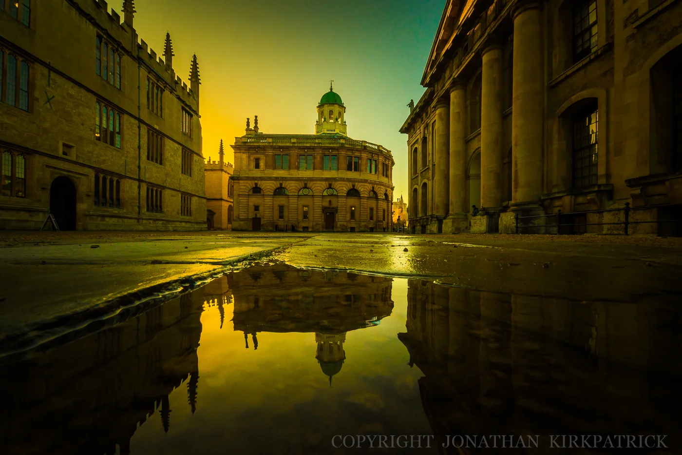 Sheldonian at sunset
