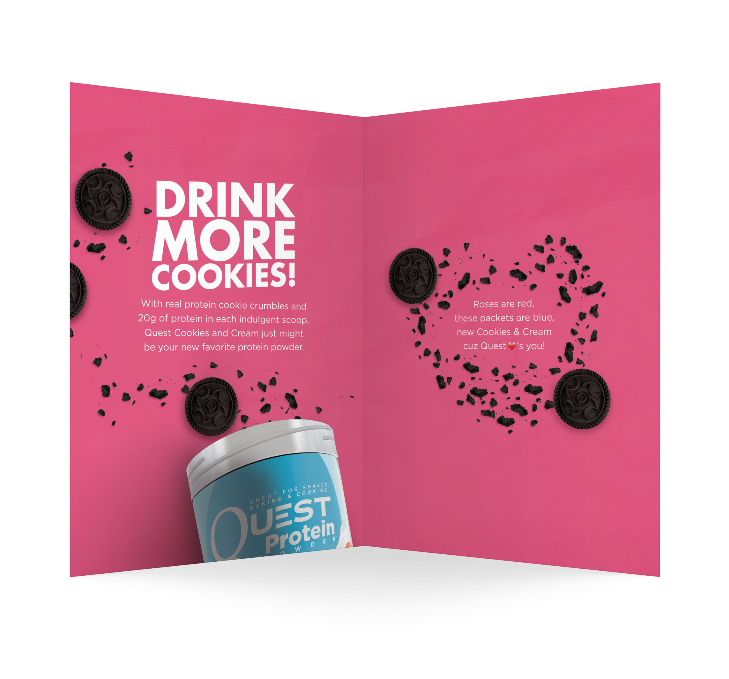 Valentines Day Euro Greeting Card