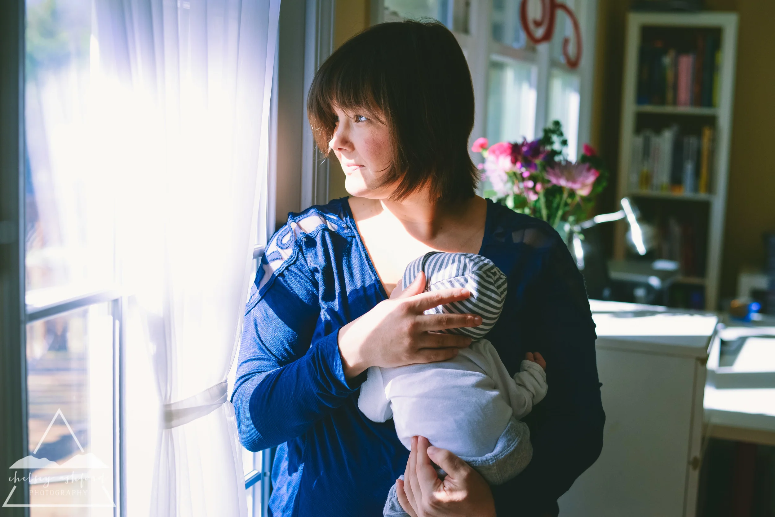 Lifestyle Newborn Session // Chelsey Ashford Photography 2015