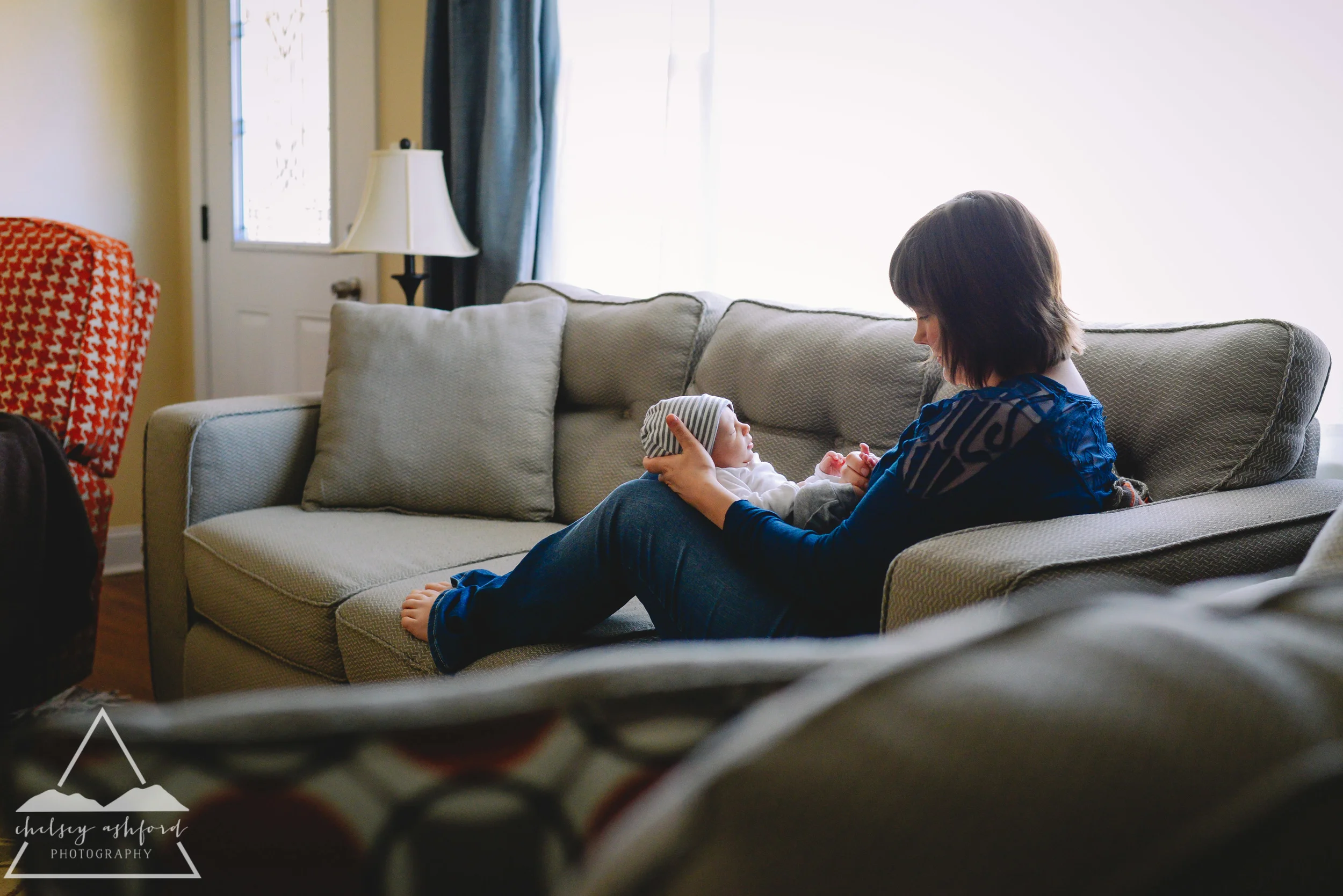 Lifestyle Newborn Session // Chelsey Ashford Photography 2015