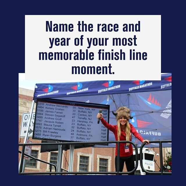 We know you've experienced some fantastic finish lines, but what is your most memorable finish line moment? Type it in the comments below. 👇⠀