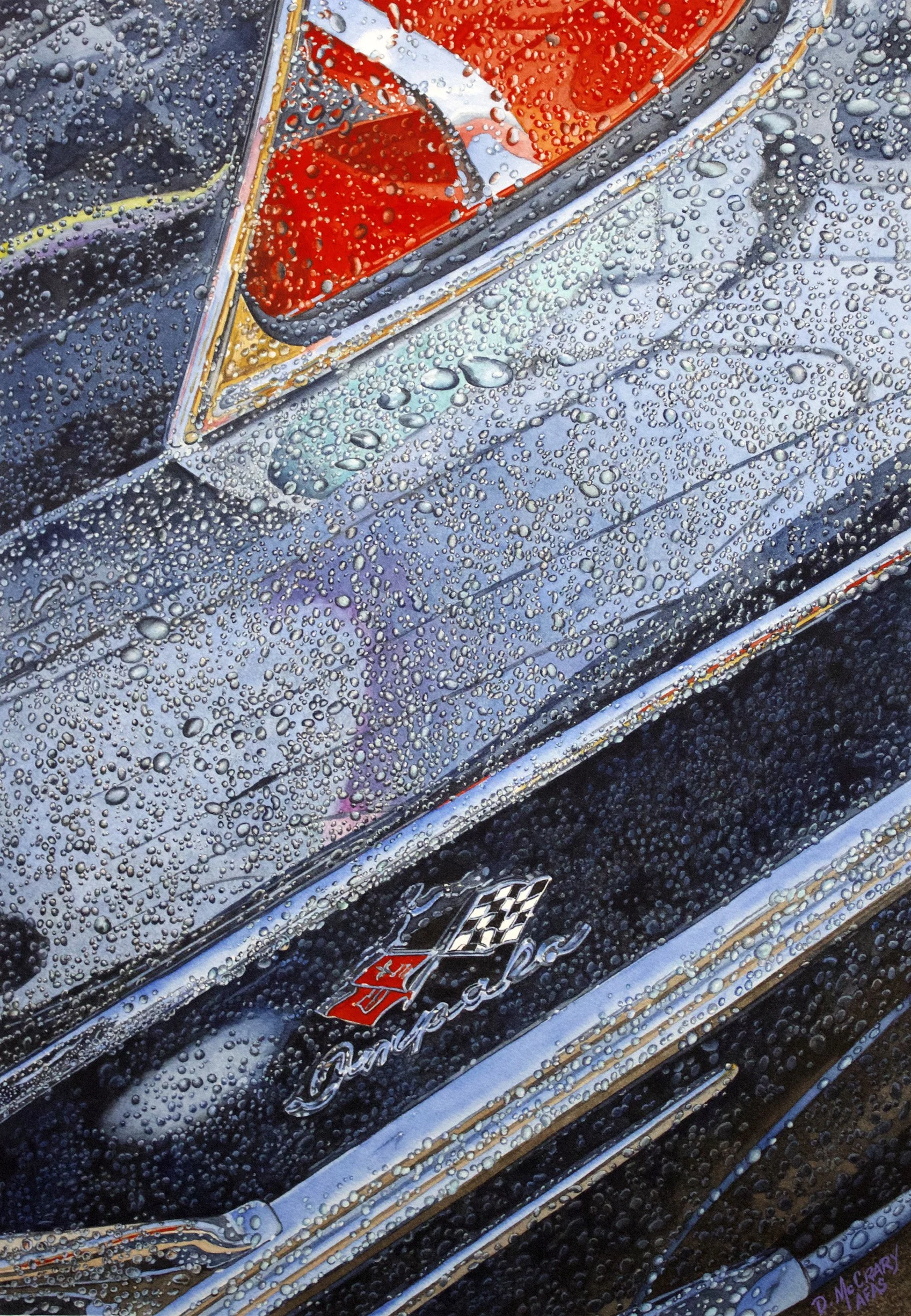 " I THINK IT RAINED LAST NIGHT"   (Chevrolet)