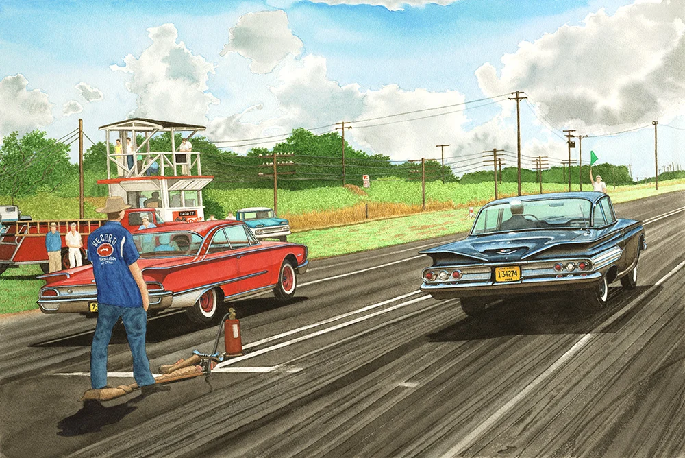 "FORD VS. CHEVY - 1960"