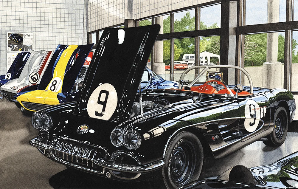 "RACERS' ROW"