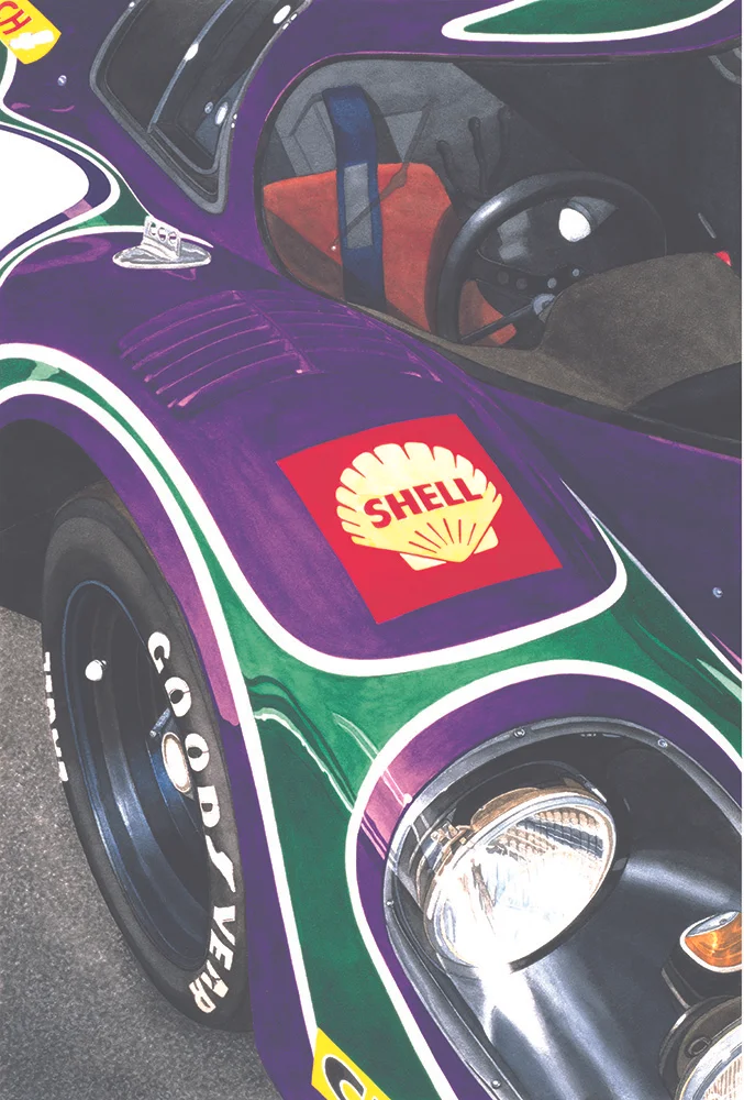 "PURPLE AND GREEN"
