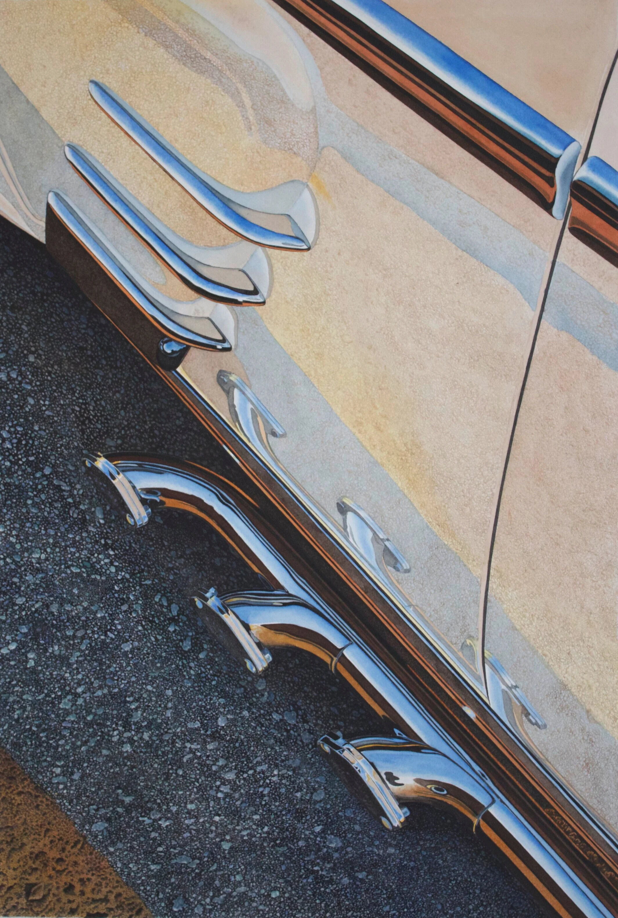 "LAKE PIPES ON A MERC"  - (Mercury)