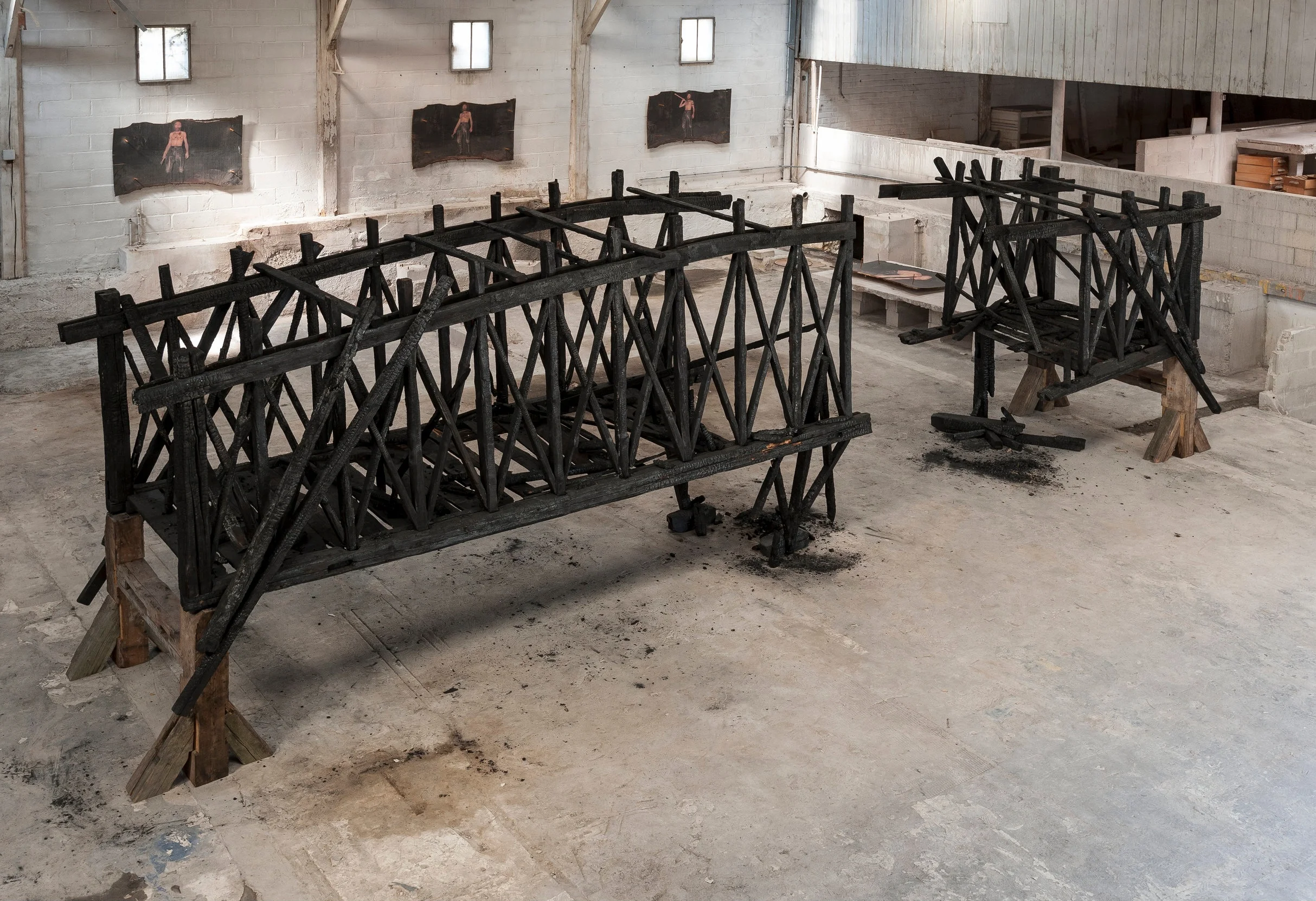 Lost Marbles (installation view) La Marbrerie, Montreuil, France