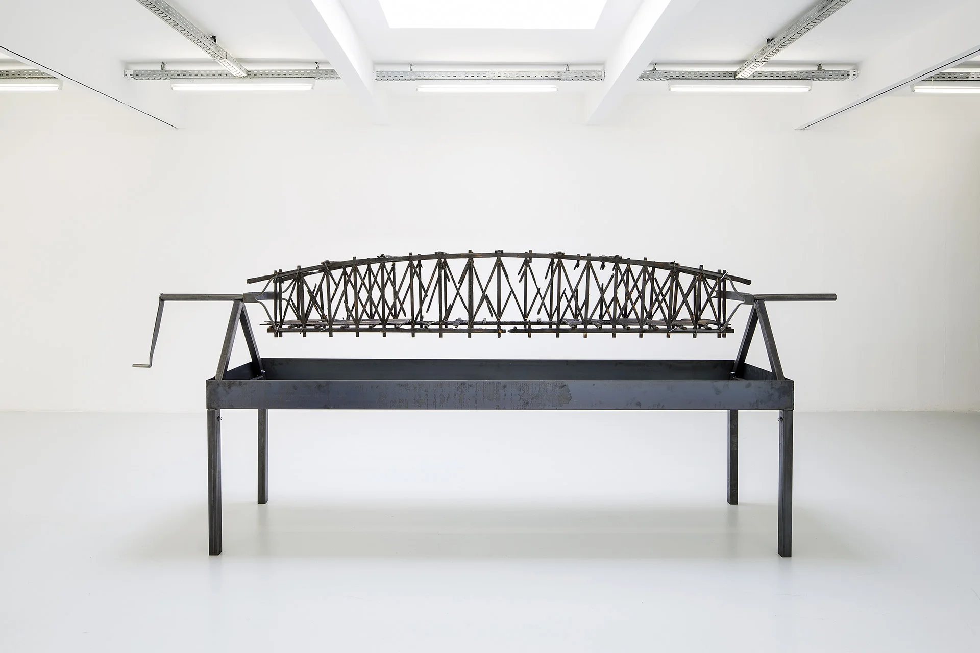 Burned Bridge (spit 01), 2013 Kunstraum Innsbruck