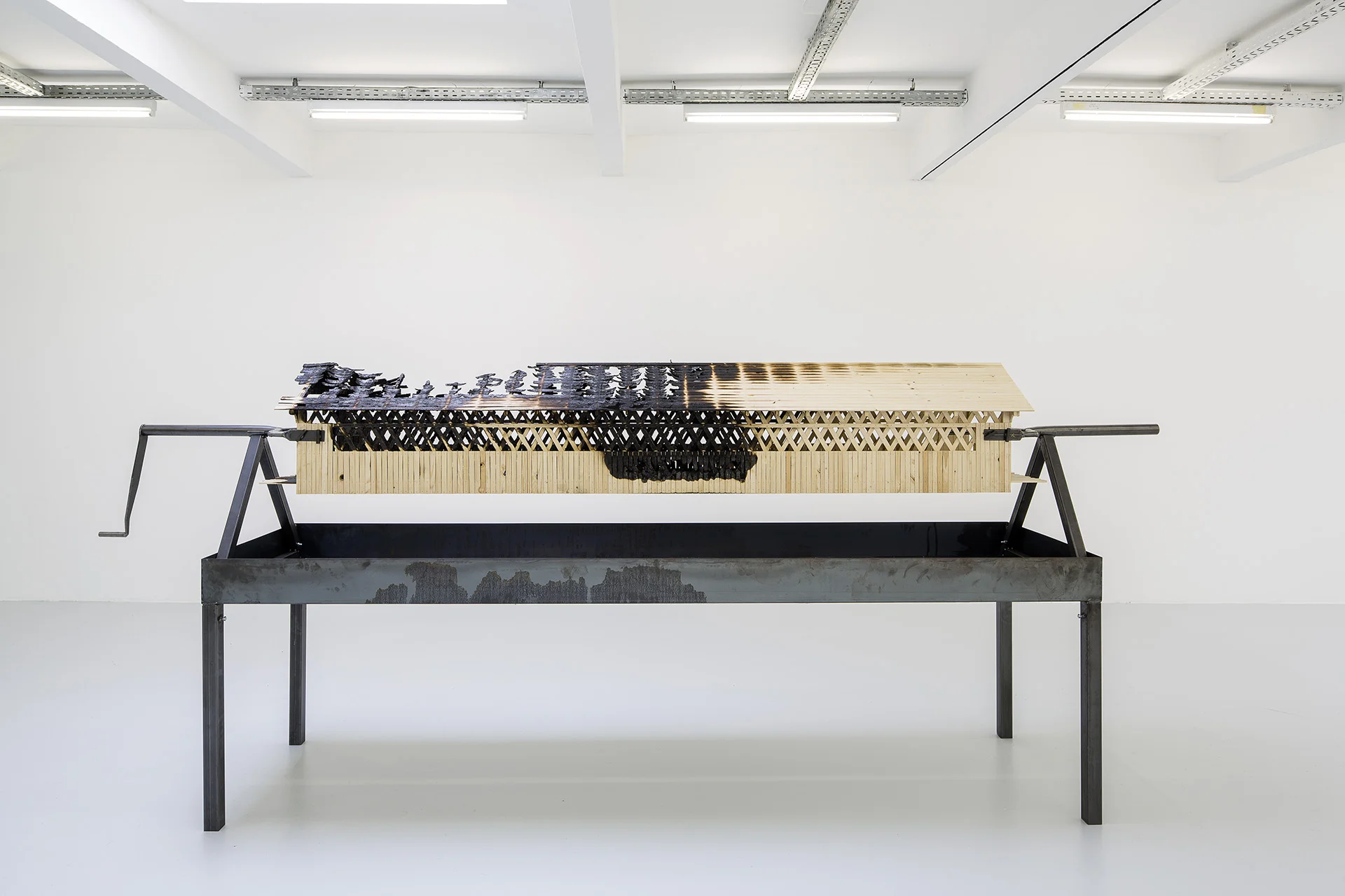 Burned Bridge (spit 03), 2013 Kunstraum Innsbruck
