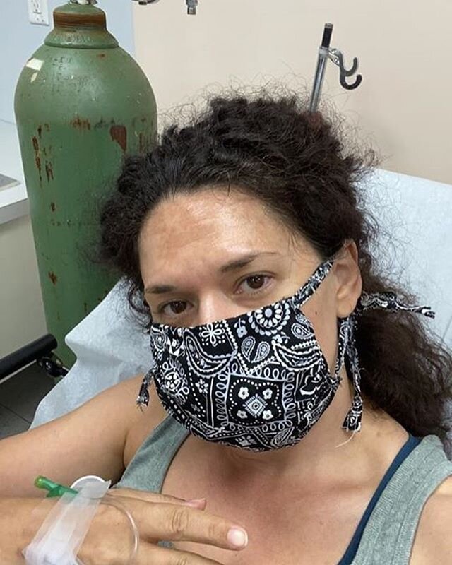 This is real you guys!! Please stay home! Most of my clients know how crazy I am about @drjolenebrighten and her work. Please keep her in your thoughts and prayers as she fights to get back to her family. #covid19 #stayhome #staysafe