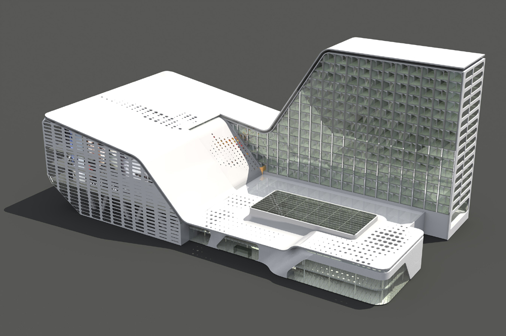 3-d axonometric