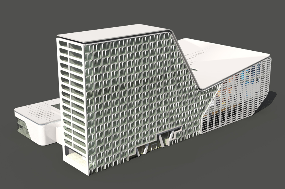 3-d axonometric