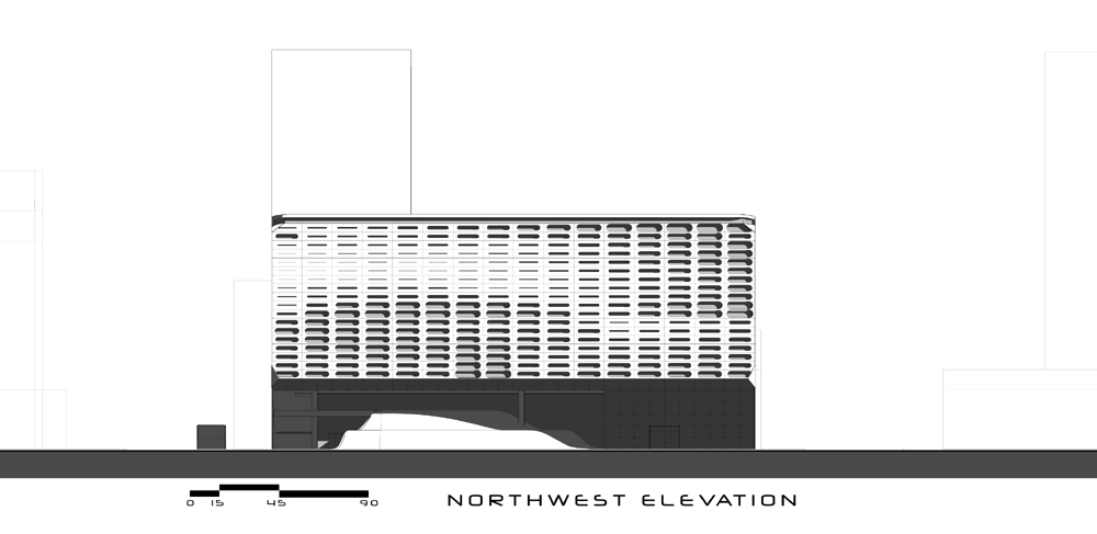 Northwest Elevation