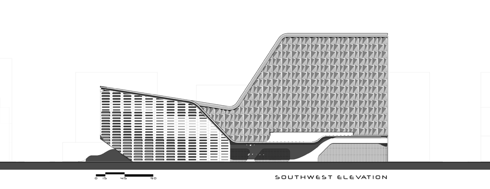 Southwest Elevation