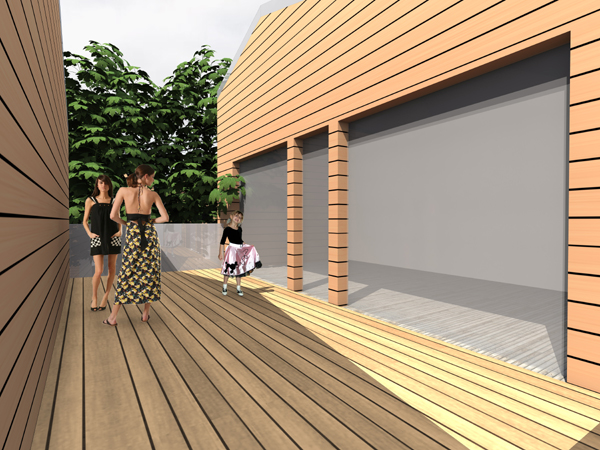 Private balcony