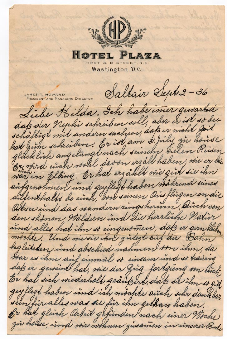 2 September 1936, p. 1