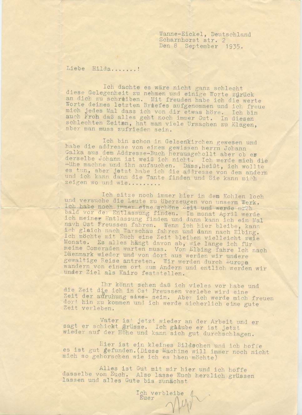 8 September 1935