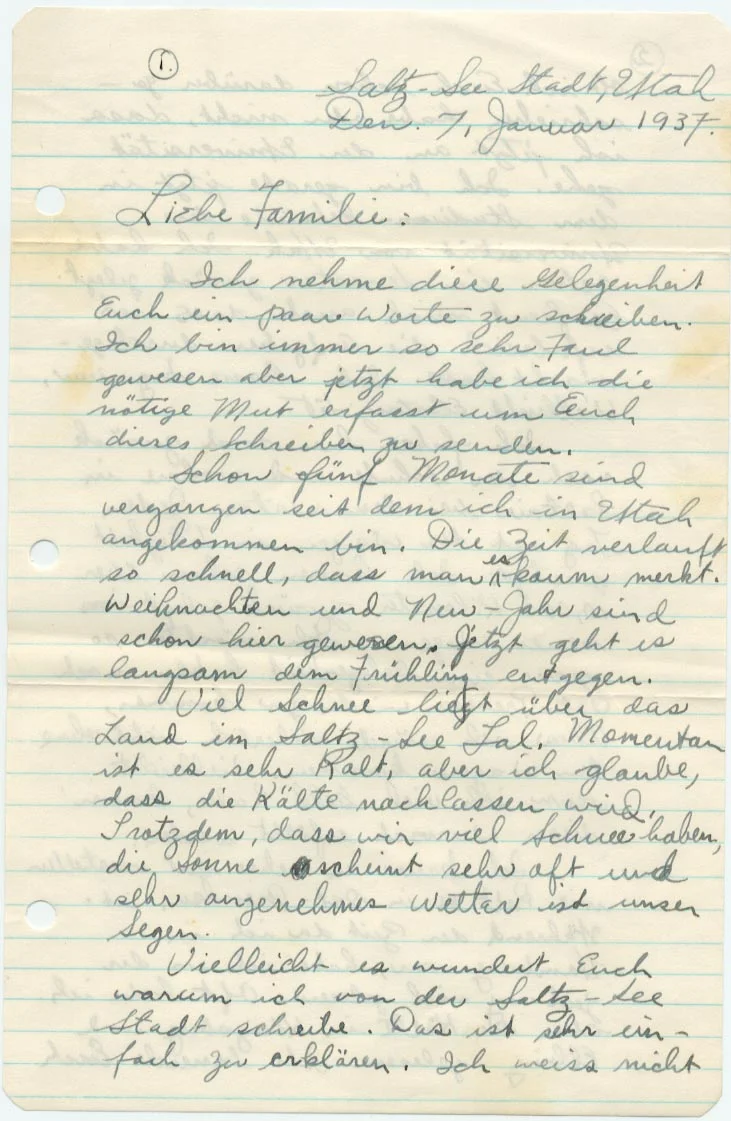7 January 1937, p. 1