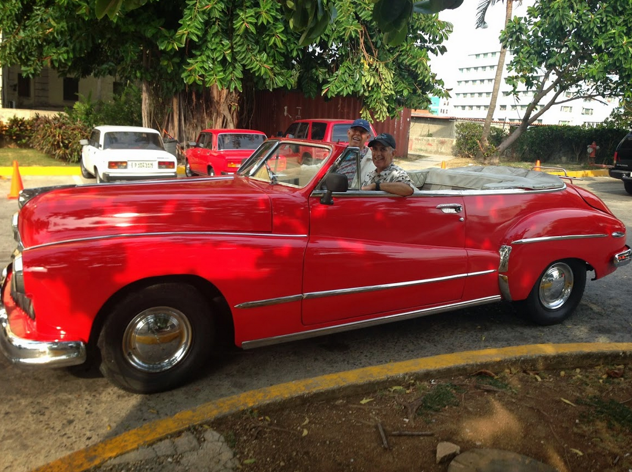 1949 Red Buick Convertible