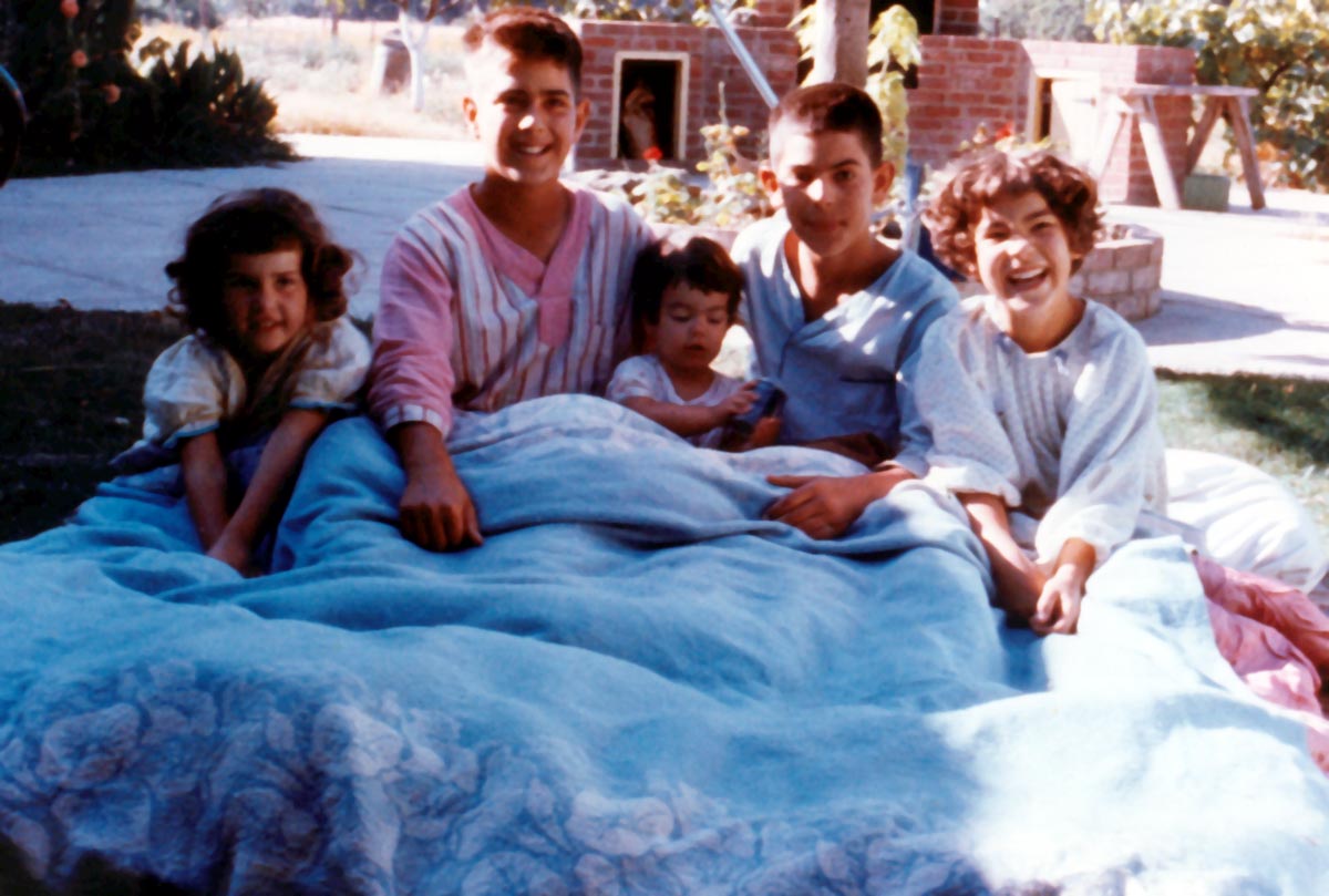 Backyard Campout, 1956